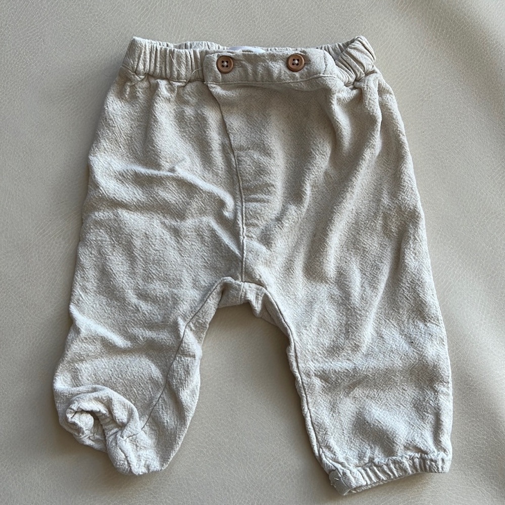 Zara linen unisex pants